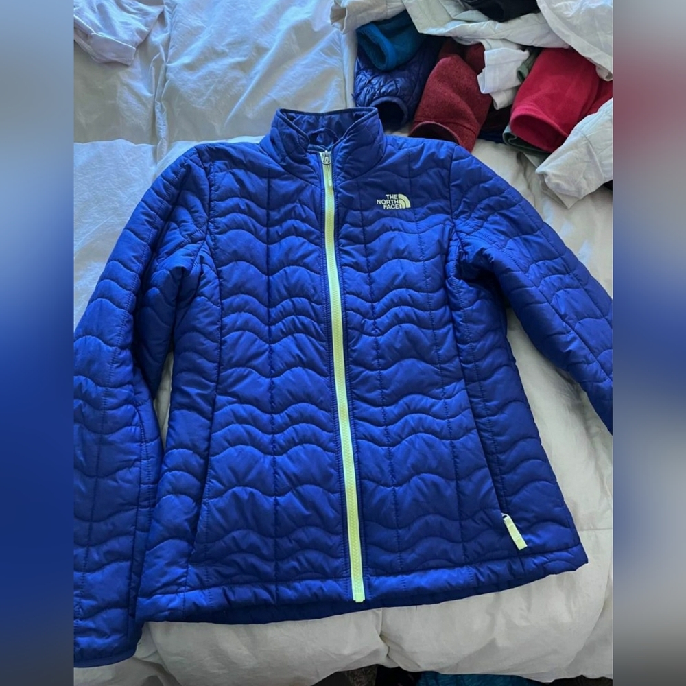There North Face Quilted Puffer Jacket Coat